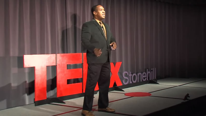 The Misunderstood Student: How Technology Divides Our Kids | Mfon Akpan | TEDxStonehillCollege